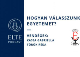 ELTE Podcast, Dr. Török Réka, Kassa Gabriella